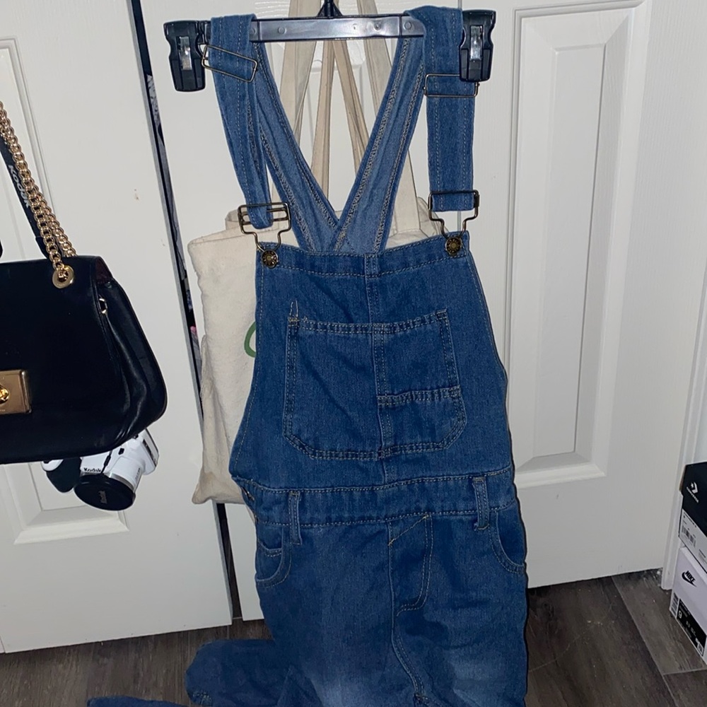 Blue Overall Jeans